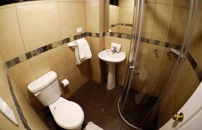 Baño privado con ducha